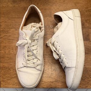 Frye Ivy Low Lace Sneakers - White